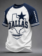 Men's Football Gameday Gift For Football Fans Casual Tee