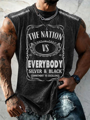Men's Las Vegas Football Fan Print Vest Top