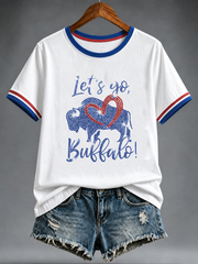 Women's Football Fans Gameday short-sleeved T-shirt