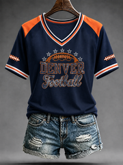 Women's Football Fans Gameday short-sleeved T-shirt