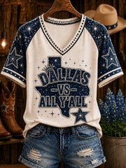 Women's Game Day Football Casual T-Shirt