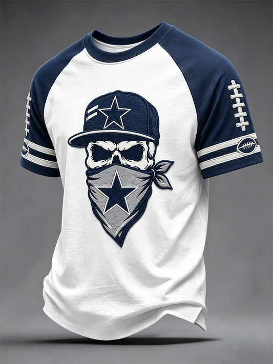 Men's Football Gameday Gift For Football Fans Casual Tee