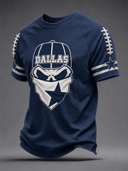 Men's Football Gameday Gift For Football Fans Casual Tee