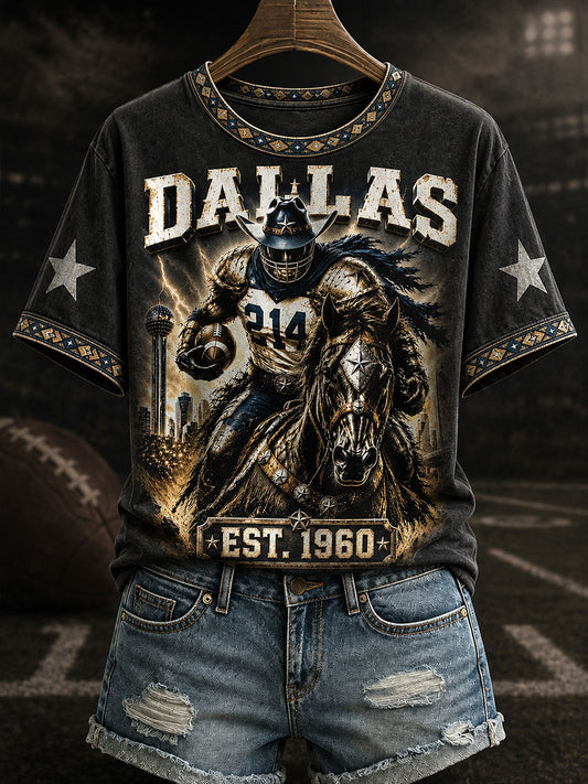 Women's Dallas Rugby Retro T-Shirts