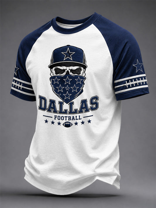Men's Football Gameday Gift For Football Fans Casual Tee