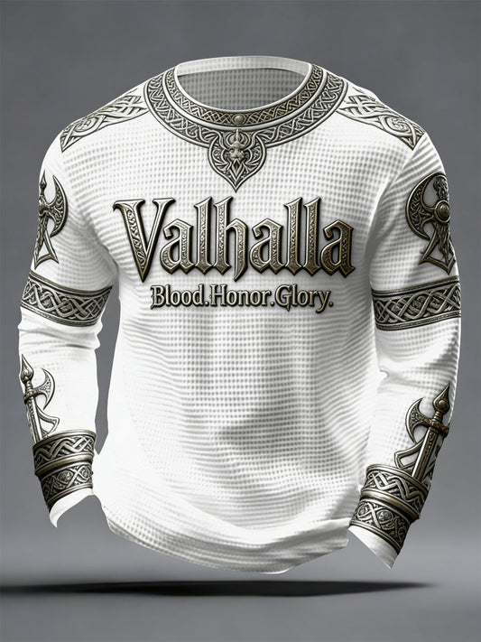Men's Viking-style Valhalla Waffle Top