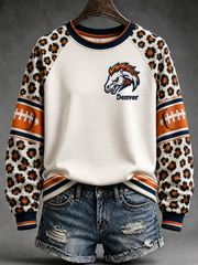 Women's Football Fans Gameday raglan sleeve sweatshirt