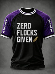Men's Football Fan Print Short Sleeve T-shirt