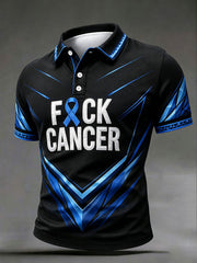 Men's "fuck cancer" prostate cancer awareness shirts