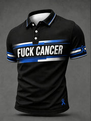 Men's "fuck cancer" prostate cancer awareness shirts