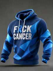 Men's "fuck cancer" prostate cancer awareness hoodies