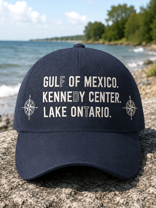 Unisex Gulf Of Mexico Kennedy Center Lake Ontario Hat