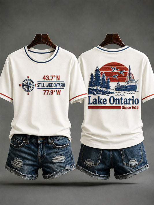 Women's Lake Ontario Always And Forever T-shirt