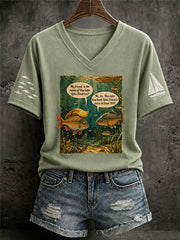 Women's Ontario Humor Cartoon T-shirt