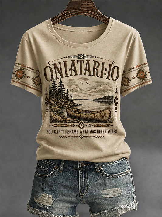 Women's Lake Ontario Always And Forever T-shirt