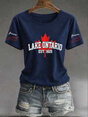 Women's Lake Ontario Always And Forever T-shirt