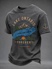 Men's Lake Ontario Always And Forever T-shirt