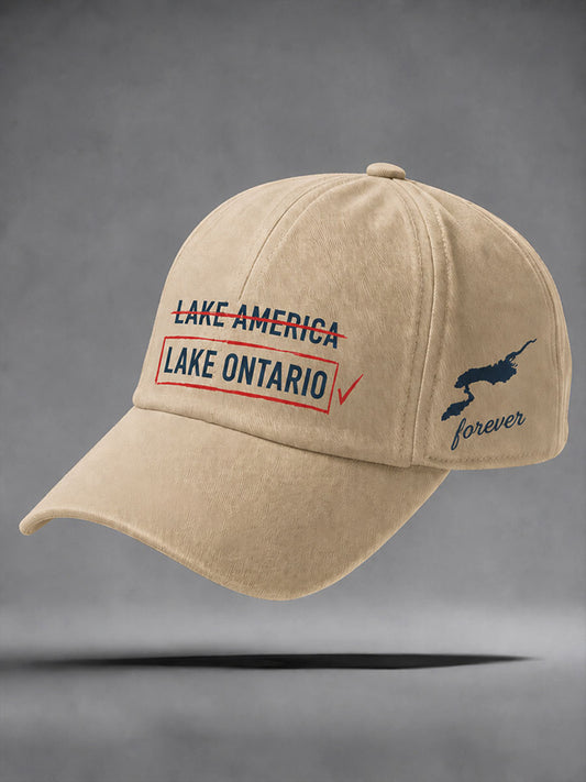 Lake Ontario Not Lake America Unisex  Hat