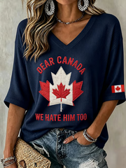 Women's Lake Ontario Waffle T-shirt