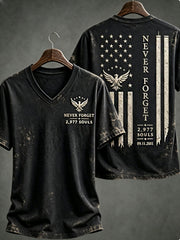 Women's NEVER FORGET 2,977 SOULS 2,977 SOULS 09.11.2001 T-shirt