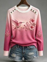 Women's Breast Cancer Awareness Hummingbird Tops
