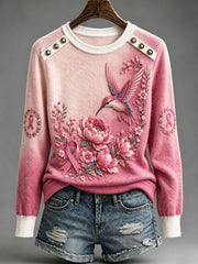 Women's Breast Cancer Awareness Hummingbird Tops