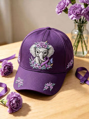 Unisex Elephant  Alzheimer Hat