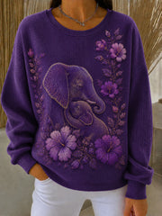 Women's Alzheimer's disease Print Casual Sweatshirt