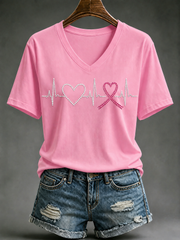 Women's Breast Cancer Short-sleeved T-shirt