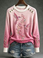 Women's Breast Cancer Awareness Hummingbird Tops