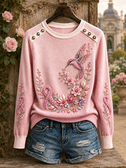 Women's Breast Cancer Awareness Hummingbird Tops