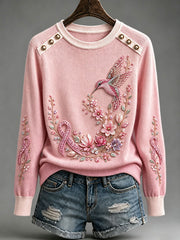 Women's Breast Cancer Awareness Hummingbird Tops