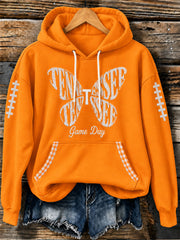 Women's Tennessee Football Casual Printed Hoodie