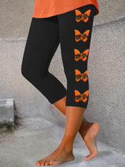 Women's Game Day Football Printed Casual Leggings