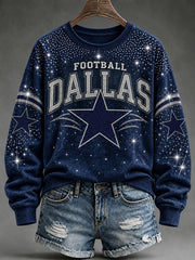 Women's Football Gameday Gift For Football Fans Casual Sweatshirt