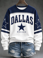 Women's Football Gameday Gift For Football Fans Casual Sweatshirt