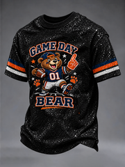 Men's Football Gameday Gift For Football Fans short sleeves t-shirt