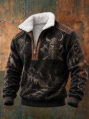 Men's Viking Print Sweatshirt