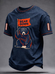 Men's Football Gameday Gift For Football Fans Short Sleeve T-shirt