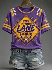 Women's 'stay in your lane heaux' T-shirts