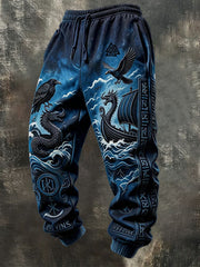 Men's Viking Printed Pants