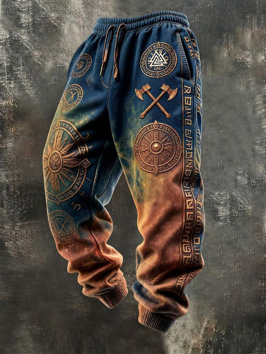 Men's Viking Printed Pants