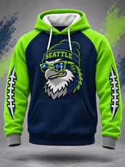 Men's Football Gameday Gift For Football Fans Casual Hoodie