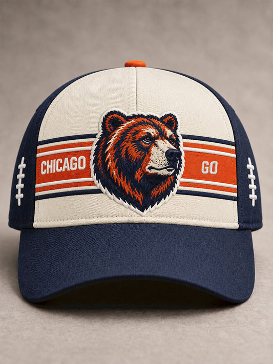 Unisex Chicago Football Lover Printed Hat