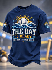 Men's Gift For Baseball Fans Casual Tee