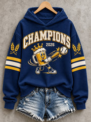 Women's Gift For Baseball Fans Print Sweatshirt